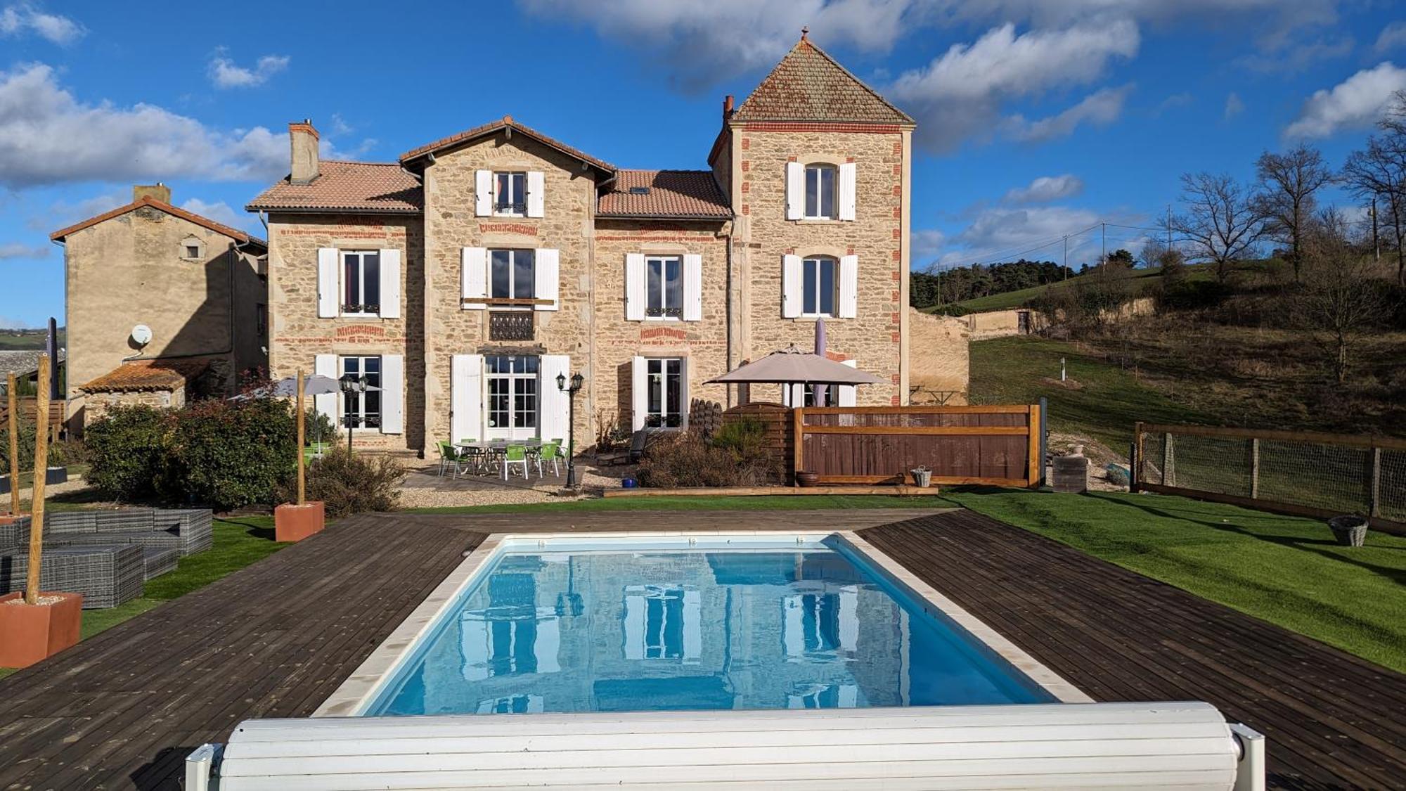 Chambres Et Tables D' Hotes Manglieu Exterior photo